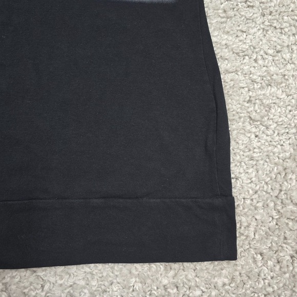 Southpole Top Womens XL Black 3/4 Sleeve V-Neck Stretch Hip Hop‎ Emo Y2K - Picture 2 of 11